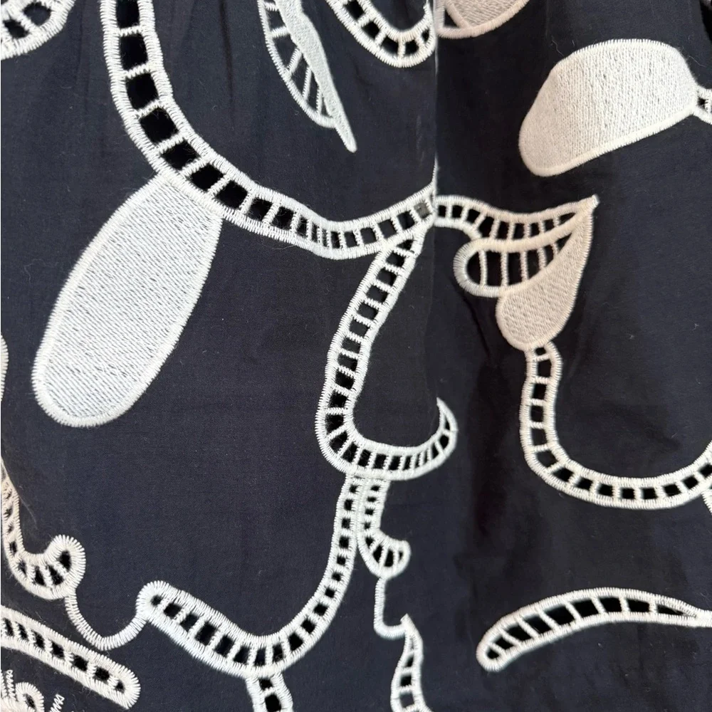 New FARM Rio Richelieu Faces Long Sleeve Mini Dress - Picture 5 of 7